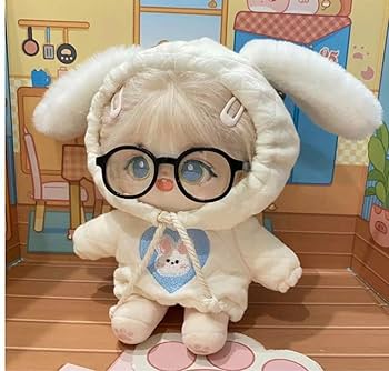 Amazon.co.jp: ぬい服 うさ耳パーカー ホワイト うさぎ フード